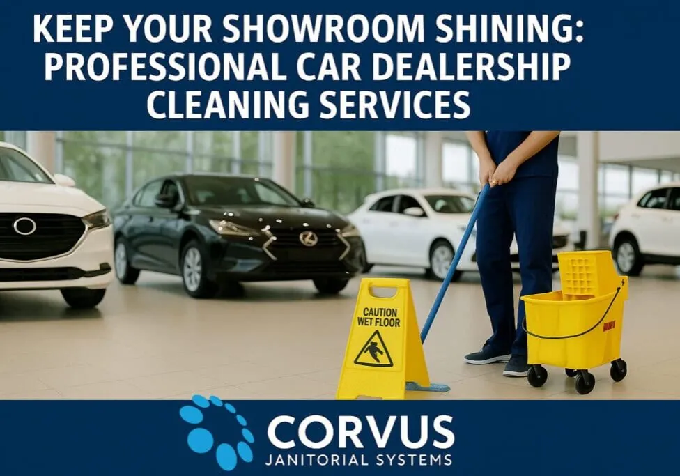 Car Dealership Cleaning Services graphic